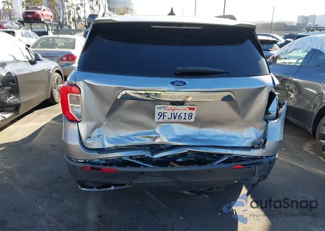 2022 Ford Explorer Xlt из США, поврежденный, VIN 1FMSK7DHXNGA96886